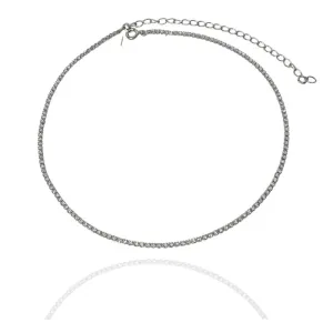 CHOKER RIVIERA ZIRCÔNIAS 2MM