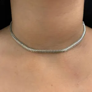 CHOKER MALHA LACRAIA 4MM