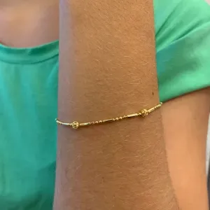 PULSEIRA FILETE E BOLINHAS