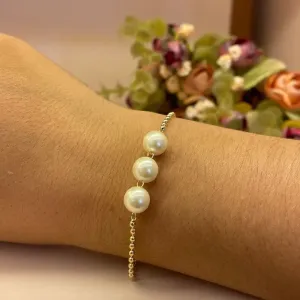 PULSEIRA PÉROLAS E BOLINHAS