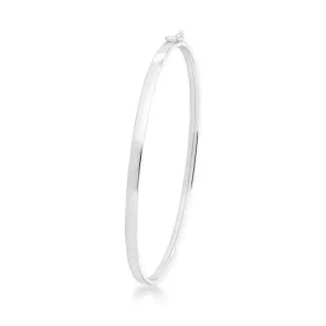 BRACELETE FIO QUADRADO 3.3MM PRATA 925