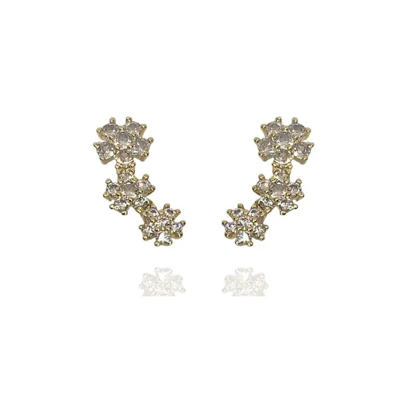 EAR CUFF 3 FLORES