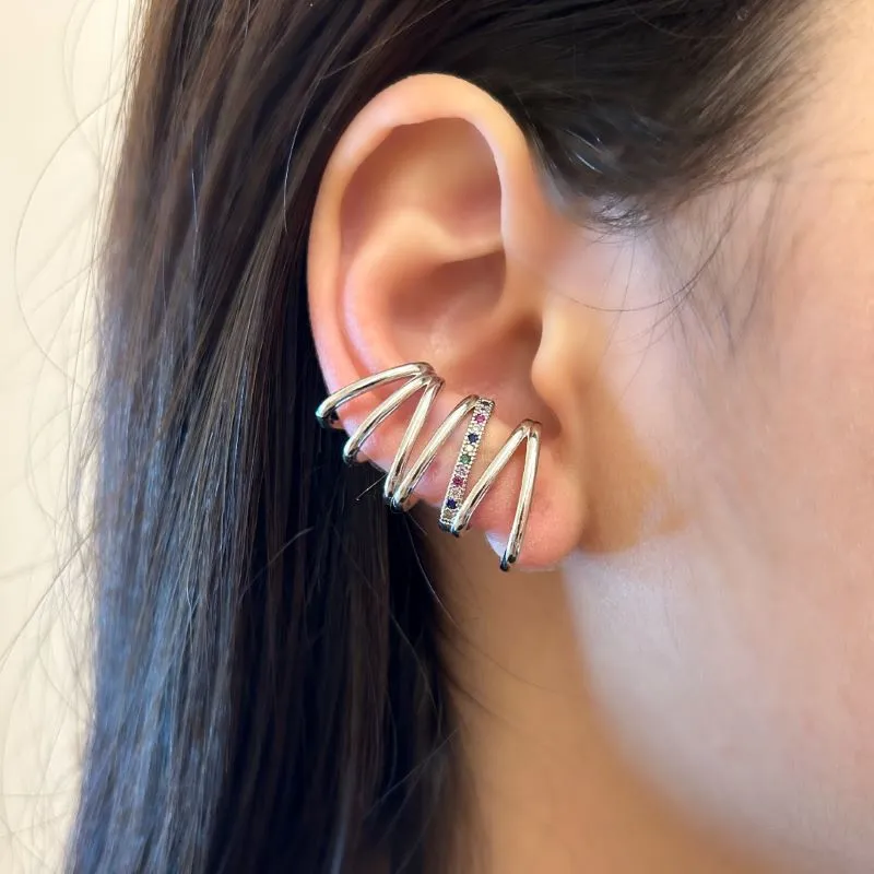 BRINCO EAR CUFF 7 AROS