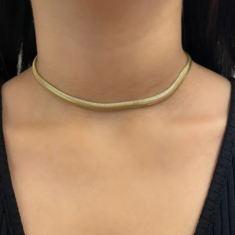 CHOKER FIO ALEMÃO MÉDIO 4MM