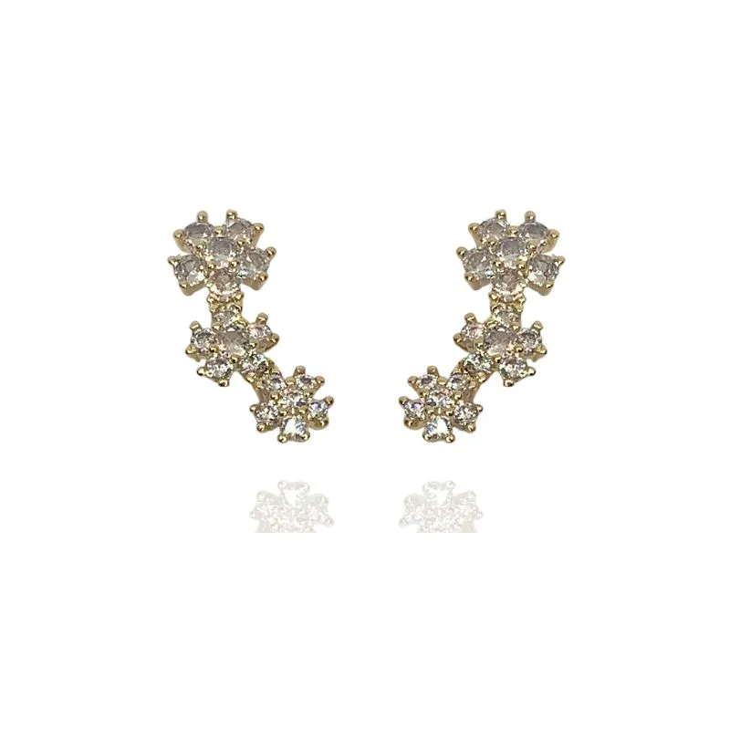 EAR CUFF 3 FLORES