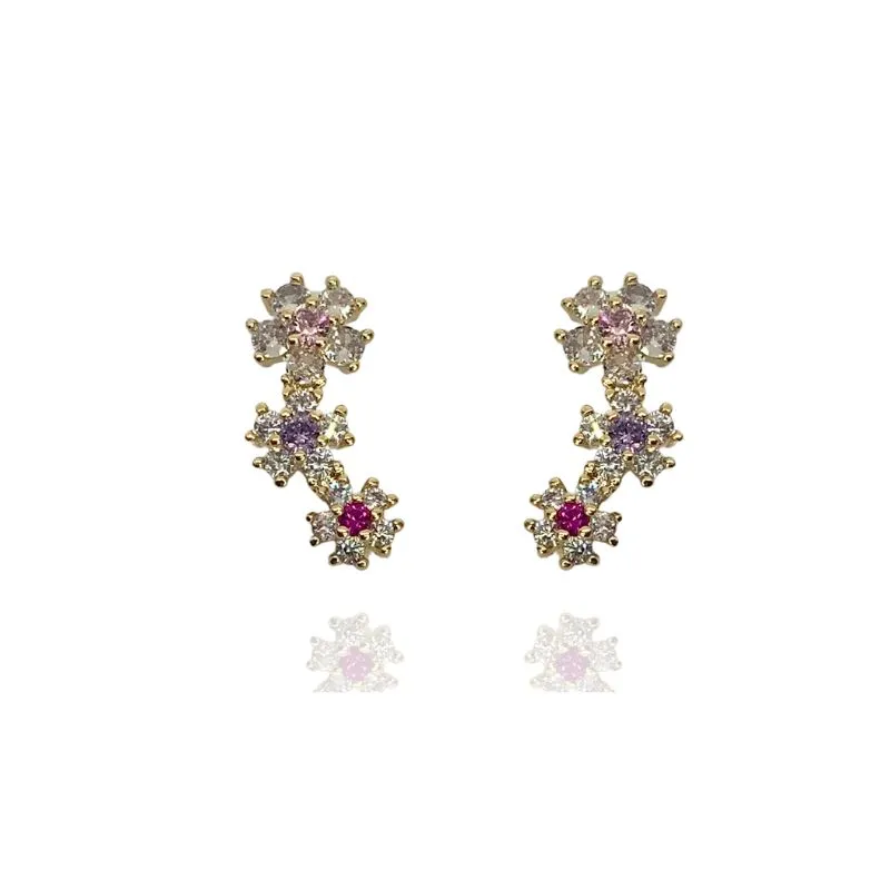 EAR CUFF 3 FLORES