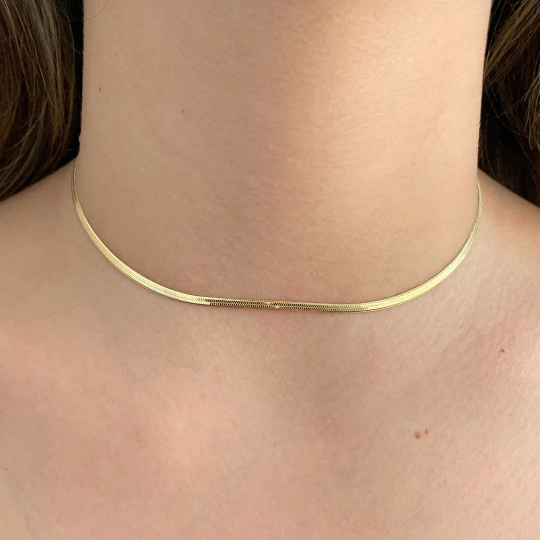 CHOKER FILETE 2MM