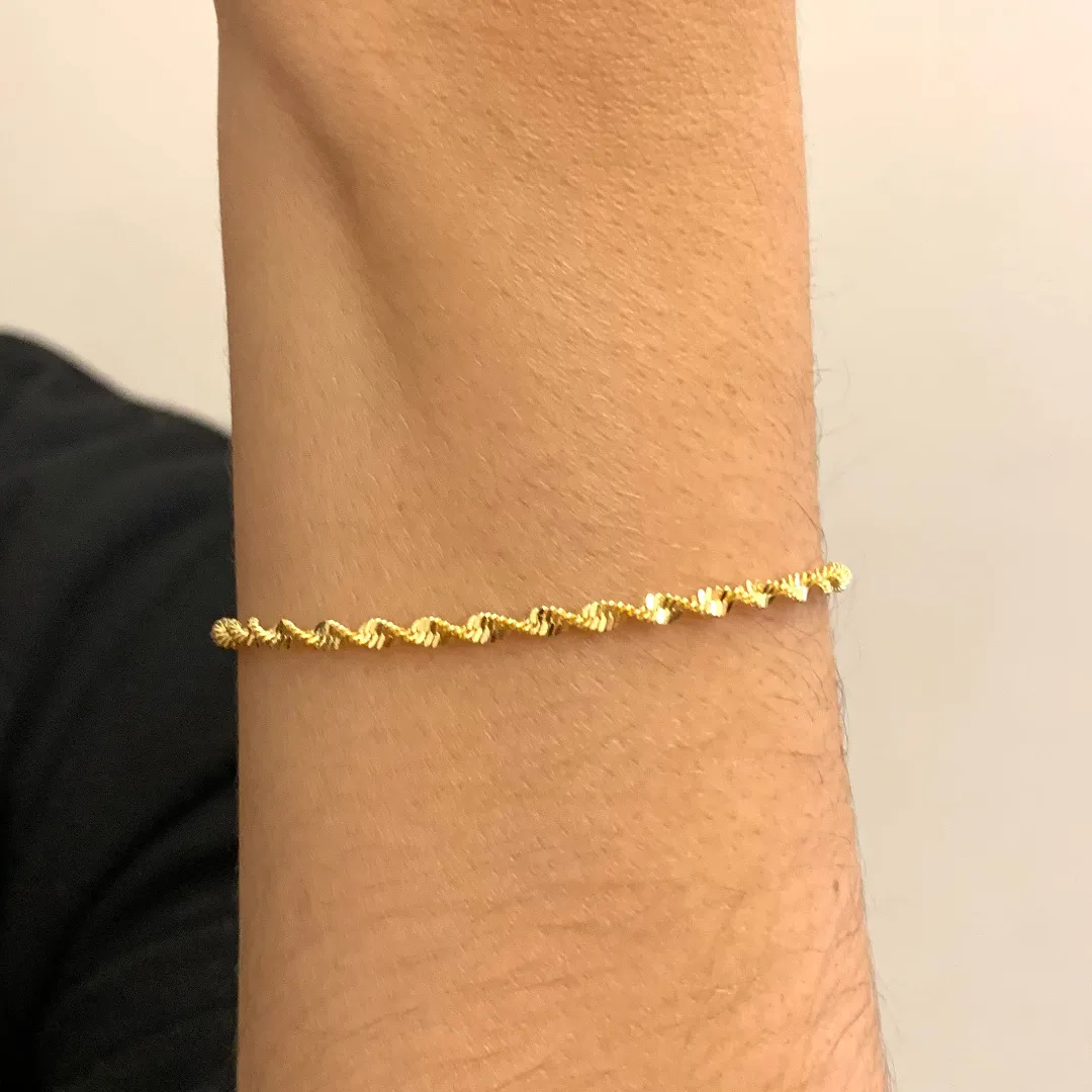 PULSEIRA MALHA DIAMANTADA TORCIDA