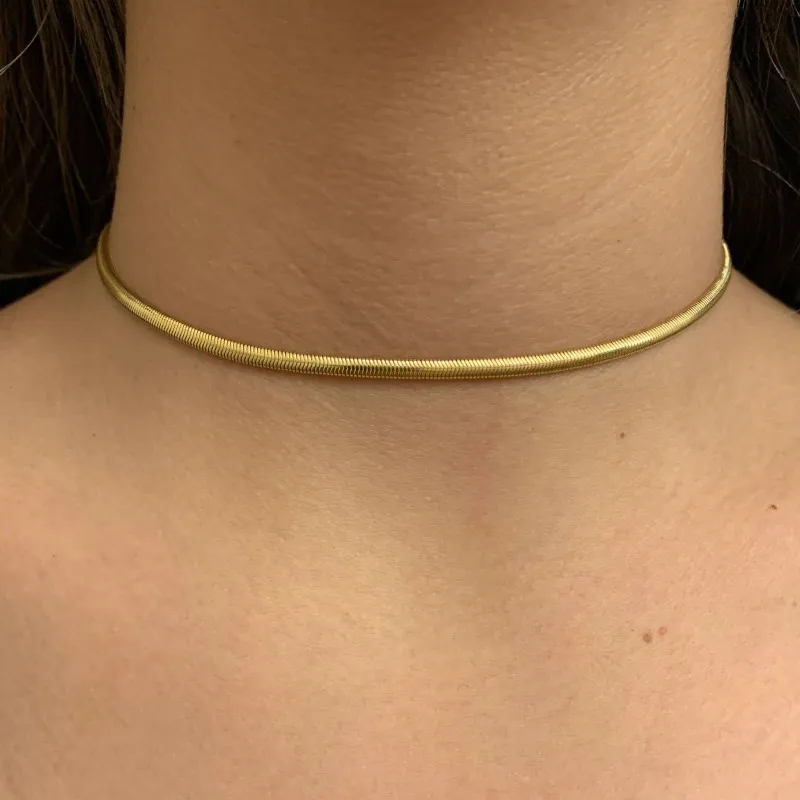 CHOKER FIO ALEMÃO FINO