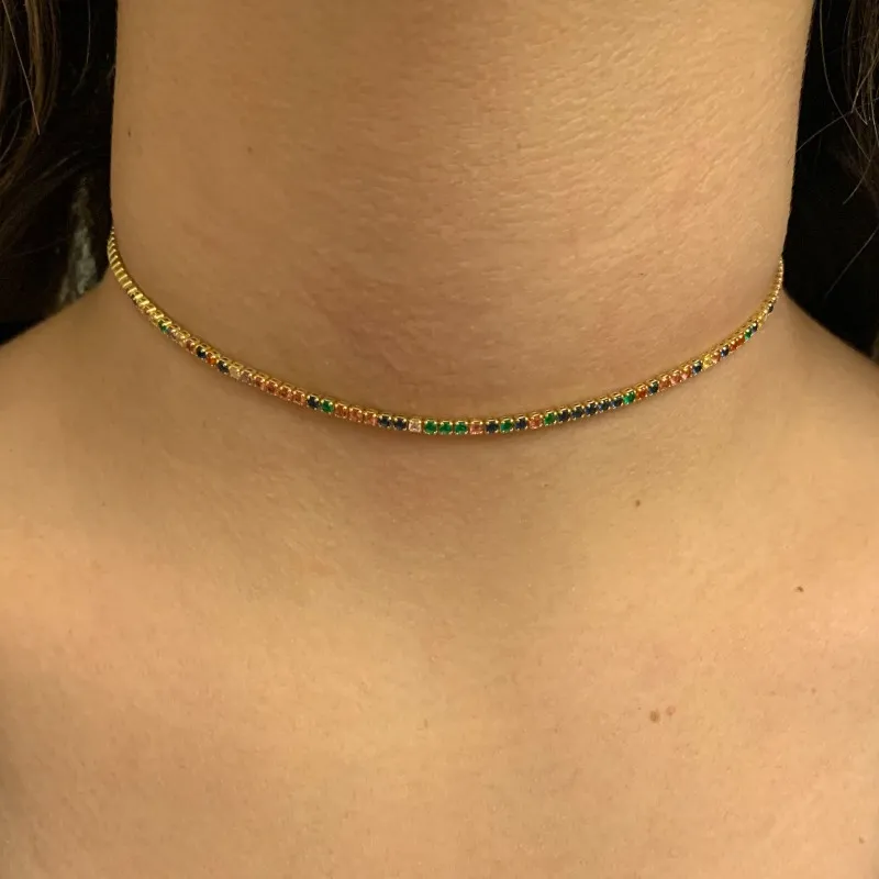 CHOKER RIVIERA 1,2MM