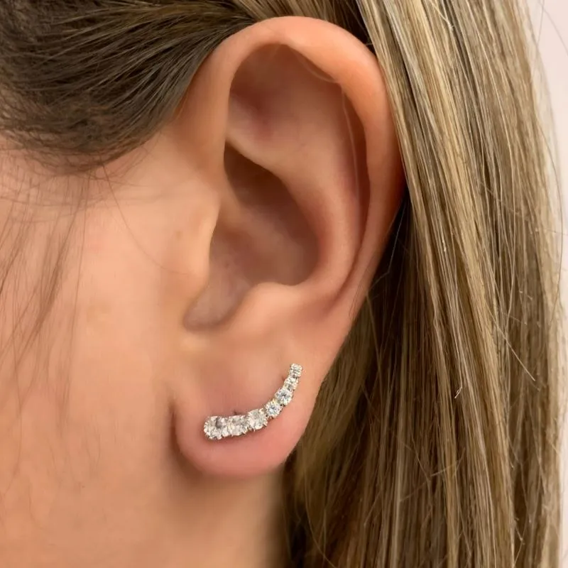 EAR CUFF MINI 7 ZIRCÔNIAS