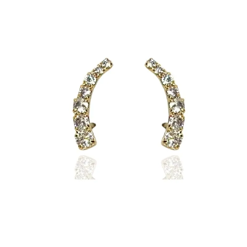 EAR CUFF MINI 7 ZIRCÔNIAS