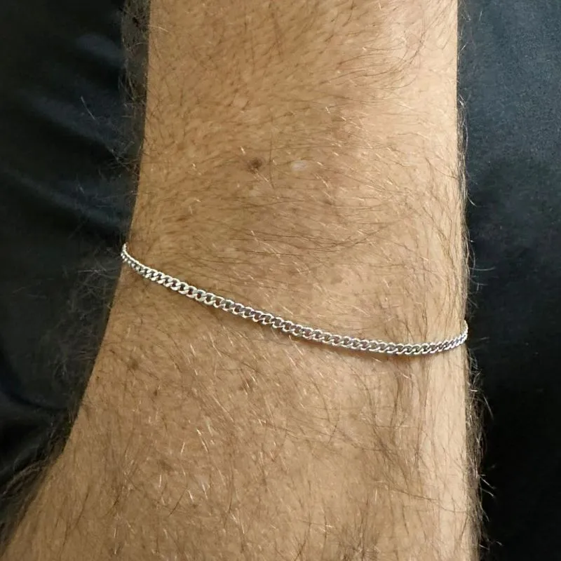 PULSEIRA MASCULINA GRUME CURTA 0.60 DIAMANTADA