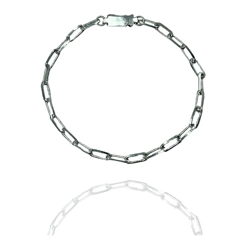 PULSEIRA MASCULINA CARTIER LONGA 1,2MM DIAMANTADA