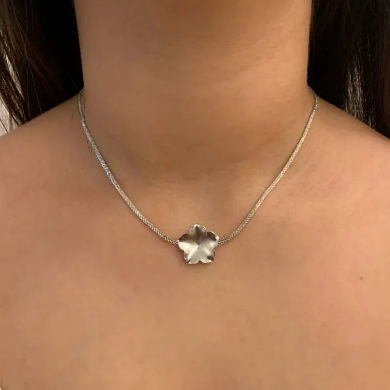 CHOKER FILETE E FLOR