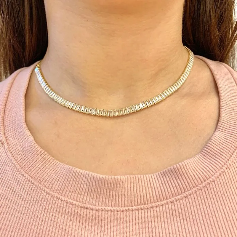 CHOKER RIVIERA BAGUETES