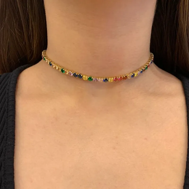 CHOKER RIVIERA 4MM